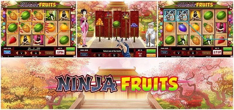 Porto de Frutas Ninja no Ninja Casino